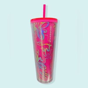Starbucks Hot Pink Color Changing Venti Tumbler NWT